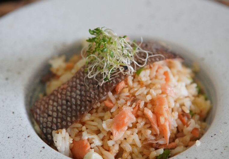Salmon Salt Fried Rice